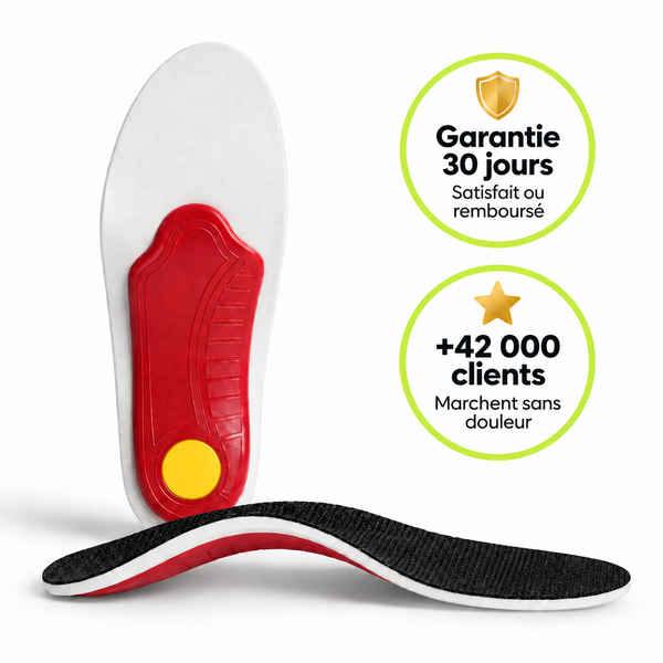 LockieFlex™ – Semelles de soutien pour un confort du matin au soir
